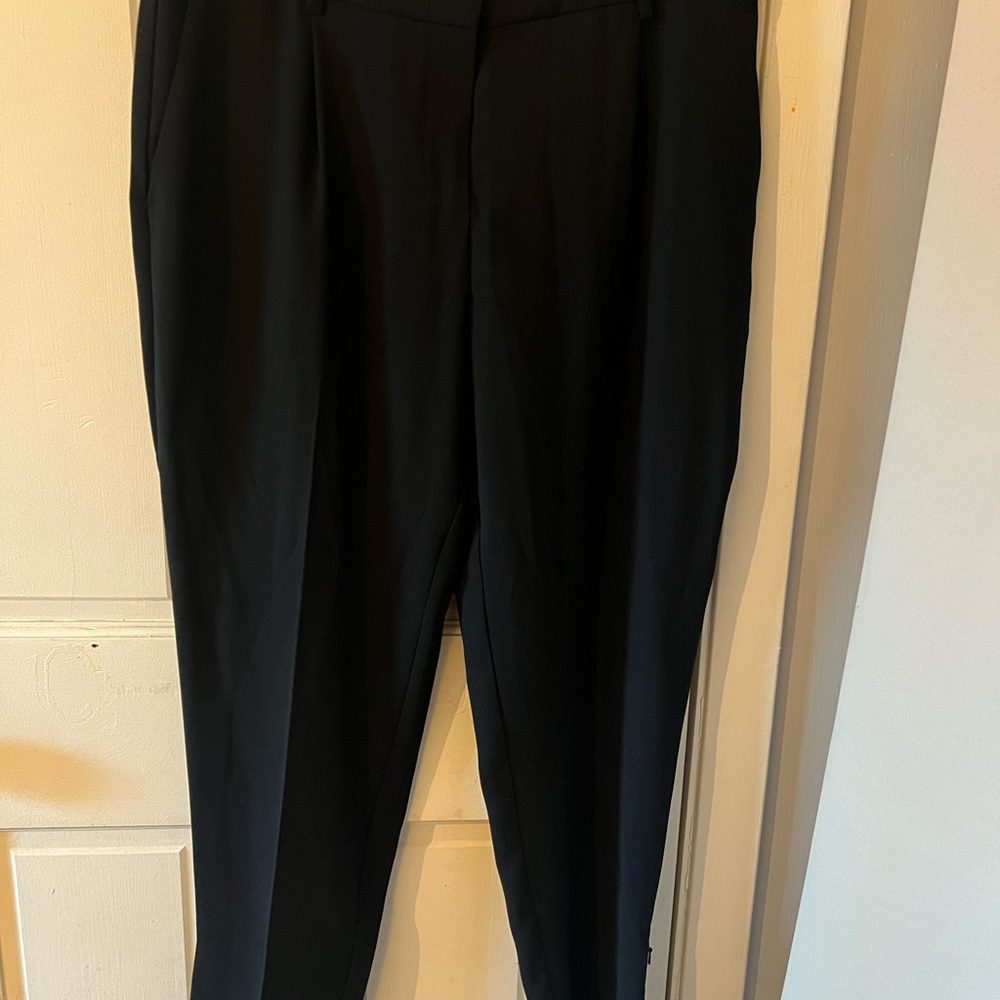 Trouve by Nordstrom Women's Black Dress Pants with ankle zipper